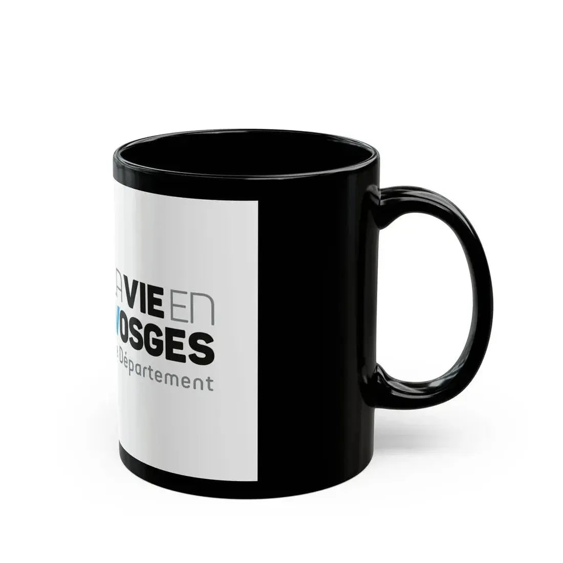 Flag of Vosges France - Black Coffee Mug - Go Mug Yourself