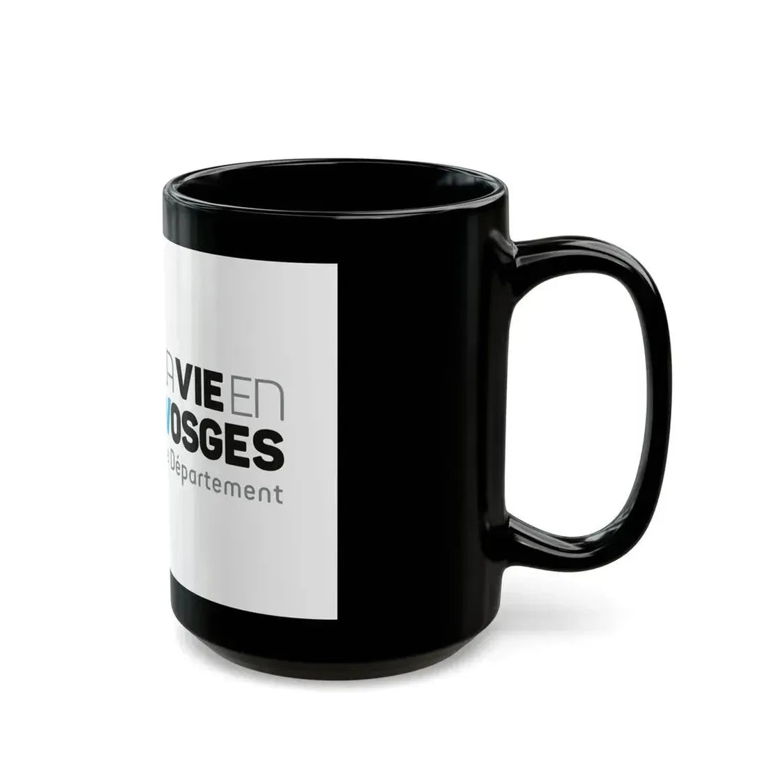 Flag of Vosges France - Black Coffee Mug - Go Mug Yourself