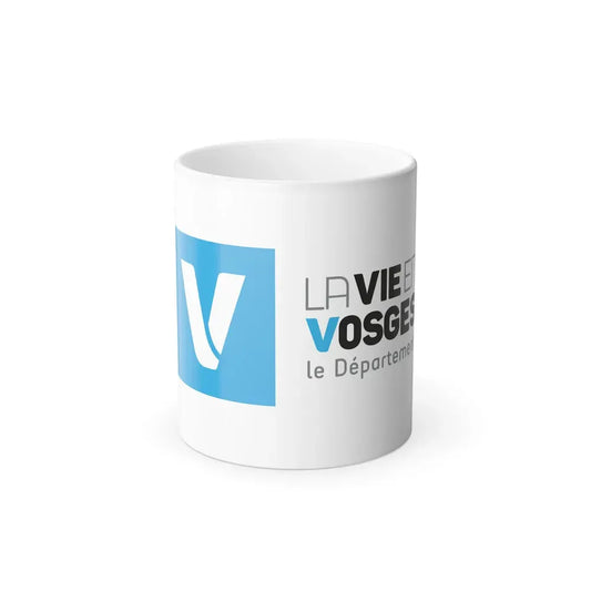Flag of Vosges France - Color Changing Coffee Mug 11oz - Go Mug Yourself