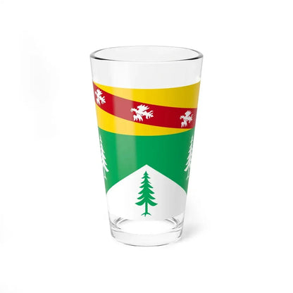 Flag of Vosges (France) Pint Glass 16oz 16oz - Go Mug Yourself