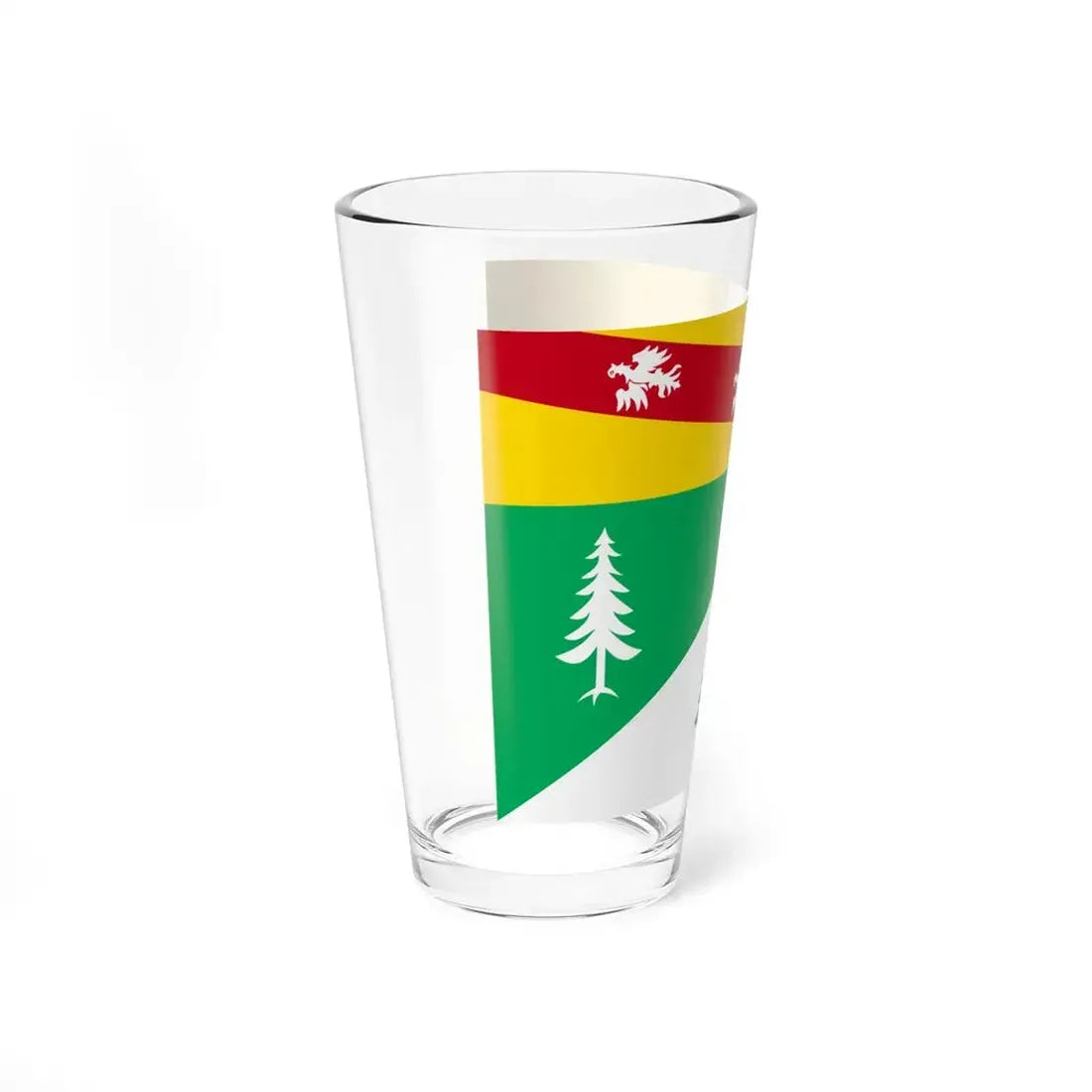 Flag of Vosges (France) Pint Glass 16oz - Go Mug Yourself