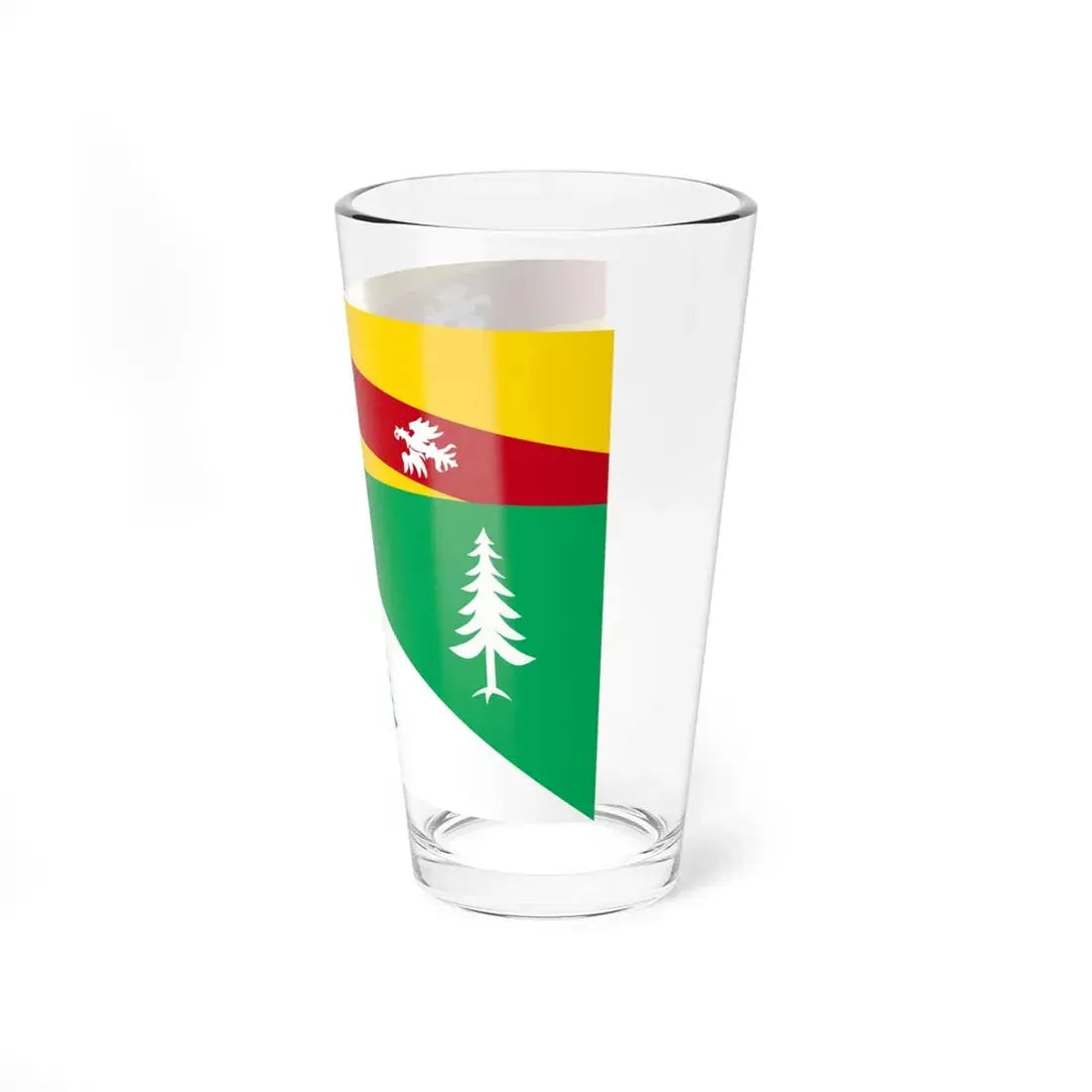 Flag of Vosges (France) Pint Glass 16oz - Go Mug Yourself