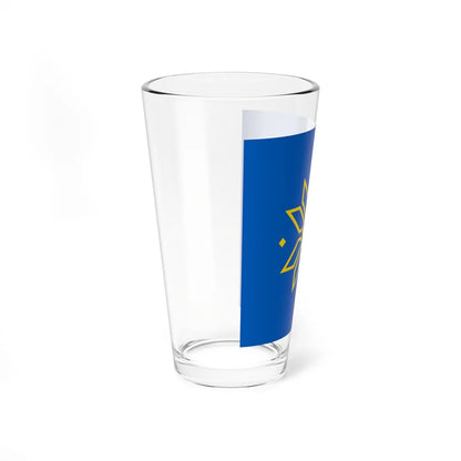 Flag of Voskresyntsi (Ukraine) Pint Glass 16oz - Go Mug Yourself