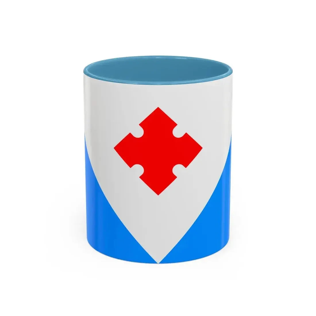 Flag of Votes Estonia - Accent Coffee Mug 11oz Light Blue - Go Mug Yourself