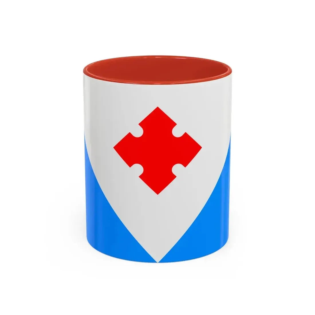 Flag of Votes Estonia - Accent Coffee Mug 11oz Red - Go Mug Yourself