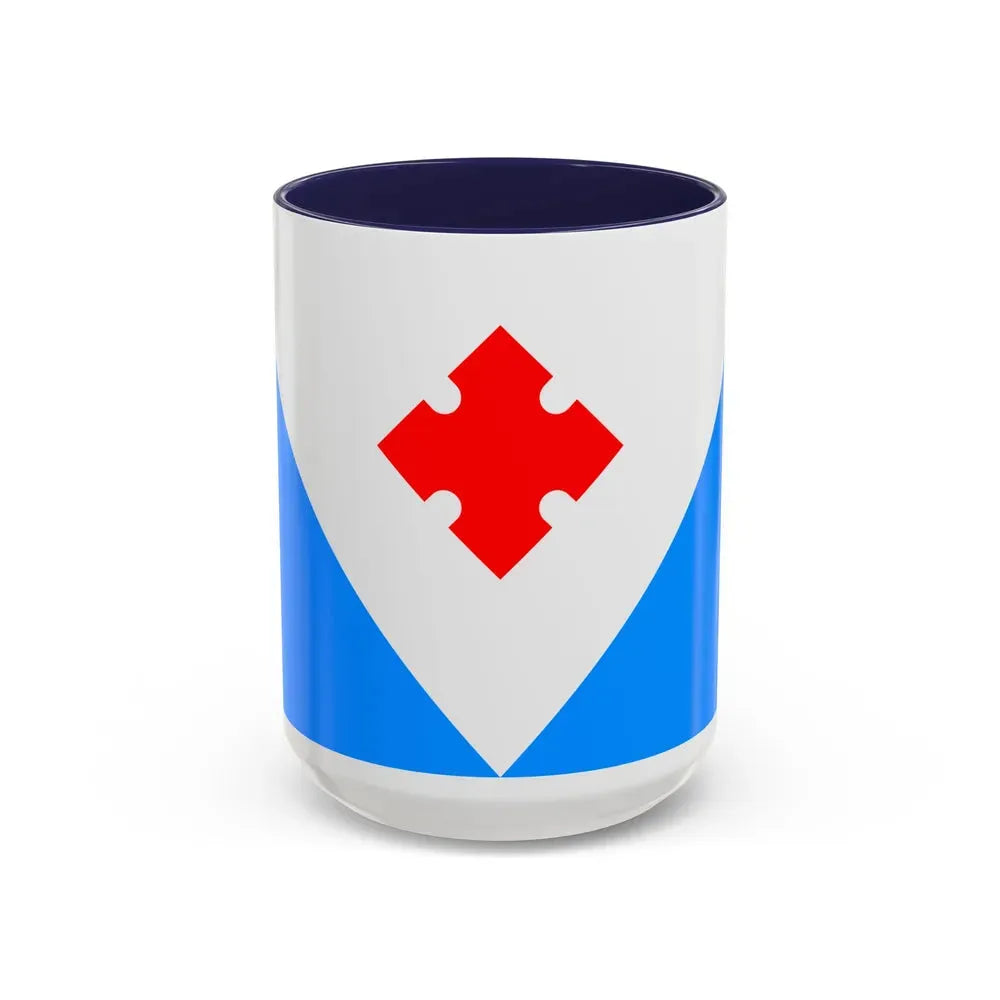 Flag of Votes Estonia - Accent Coffee Mug 15oz Navy - Go Mug Yourself