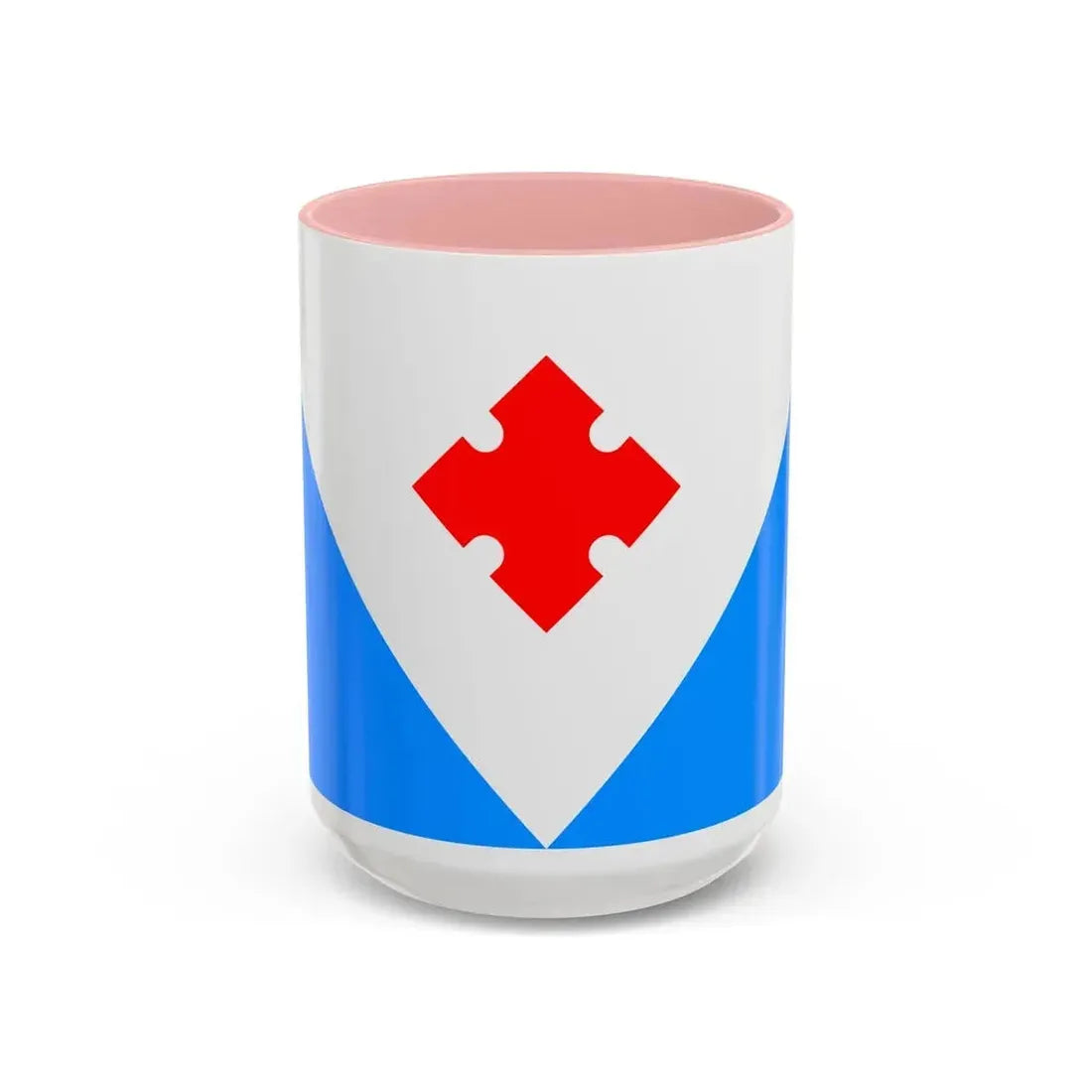 Flag of Votes Estonia - Accent Coffee Mug 15oz Pink - Go Mug Yourself