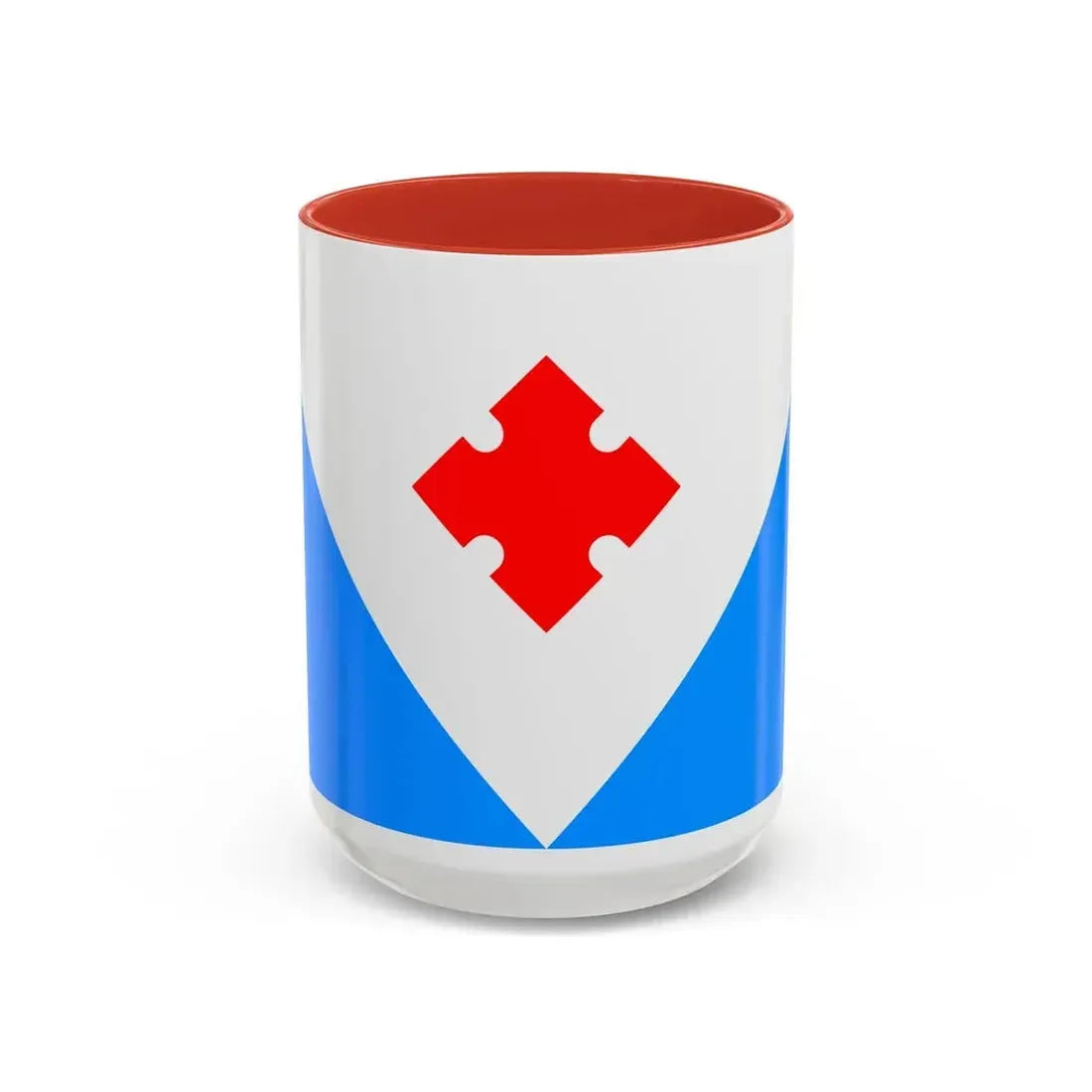 Flag of Votes Estonia - Accent Coffee Mug 15oz Red - Go Mug Yourself