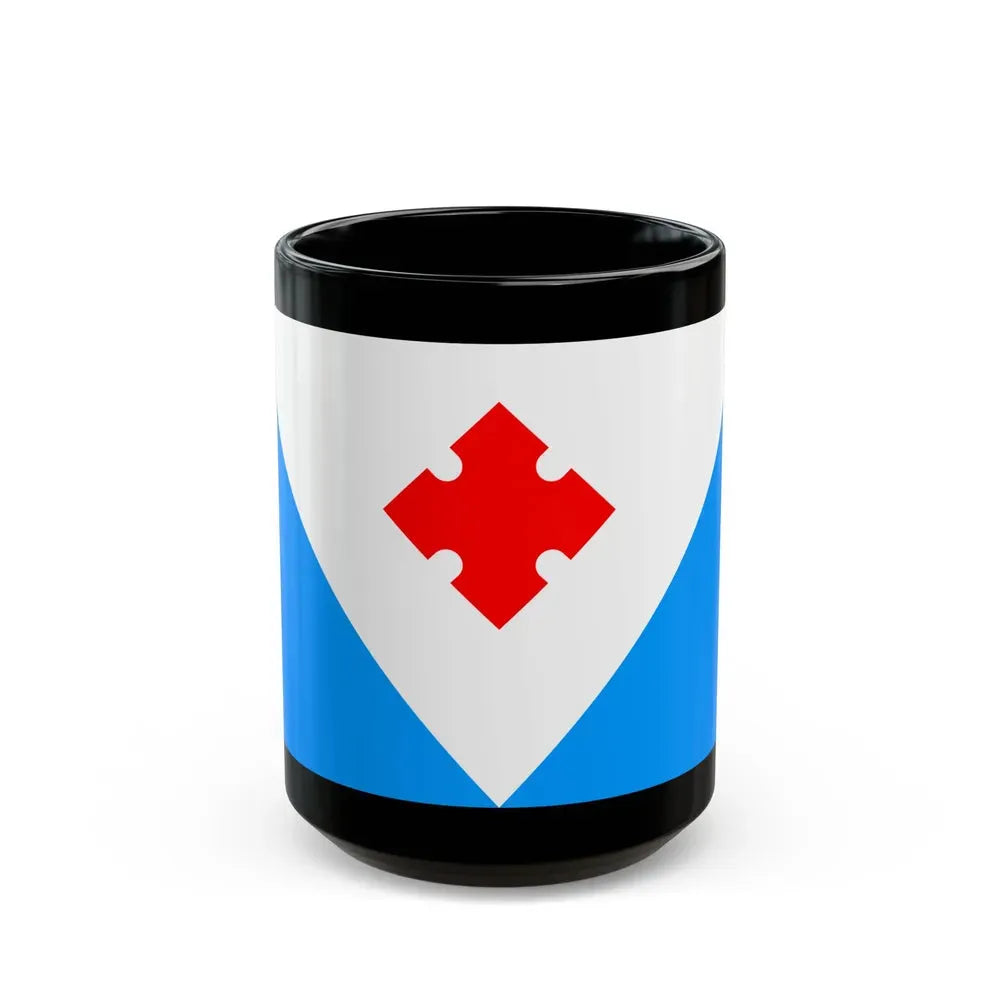 Flag of Votes Estonia - Black Coffee Mug 15oz - Go Mug Yourself
