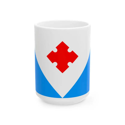 Flag of Votes Estonia - White Coffee Mug 15oz - Go Mug Yourself