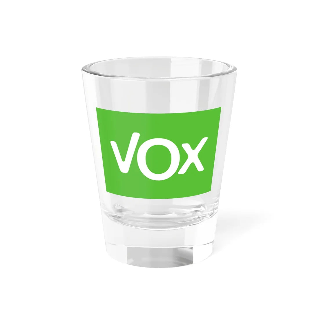 Flag of VOX (Spain) Shot Glass 1.5oz 1.5oz - Go Mug Yourself