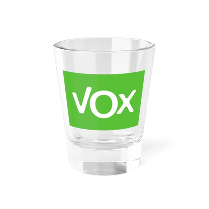 Flag of VOX (Spain) Shot Glass 1.5oz 1.5oz - Go Mug Yourself