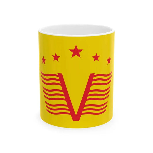 Flag of VRCC (China) White Coffee Mug 11oz - Go Mug Yourself