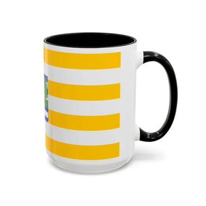 Flag of Vukovar Srijem County Croatia - Accent Coffee Mug - Go Mug Yourself