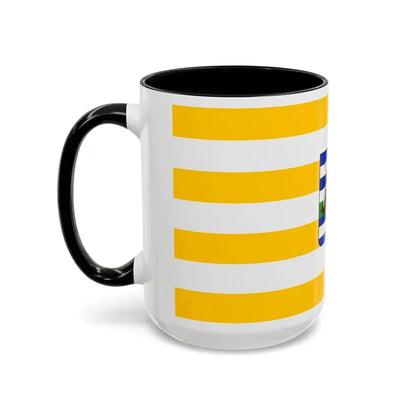 Flag of Vukovar Srijem County Croatia - Accent Coffee Mug - Go Mug Yourself