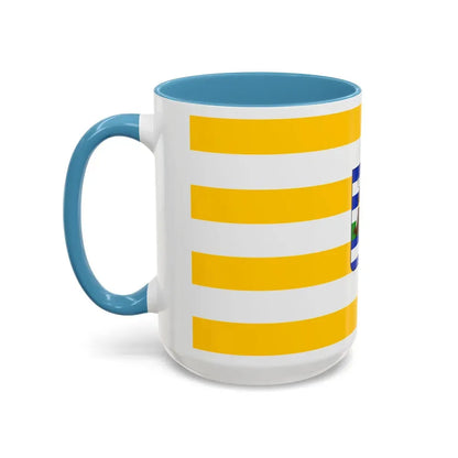 Flag of Vukovar Srijem County Croatia - Accent Coffee Mug - Go Mug Yourself