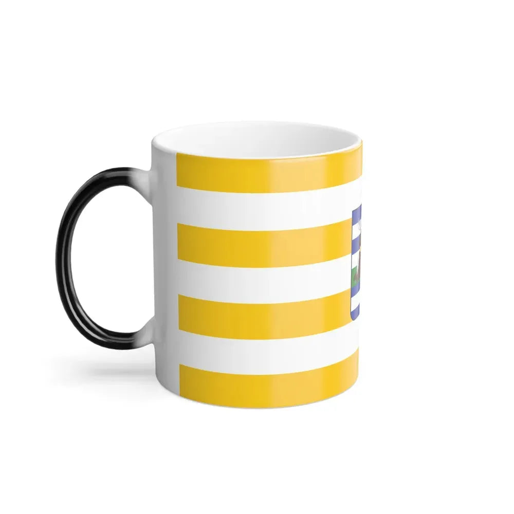 Flag of Vukovar Srijem County Croatia - Color Changing Coffee Mug - Go Mug Yourself
