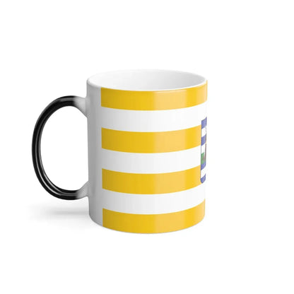 Flag of Vukovar Srijem County Croatia - Color Changing Coffee Mug - Go Mug Yourself