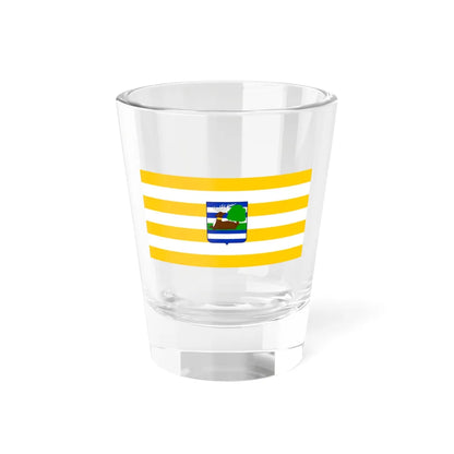 Flag of Vukovar Srijem County Croatia - Shot Glass 1.5oz 1.5oz - Go Mug Yourself