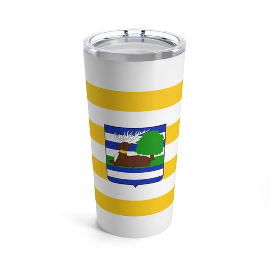 Flag of Vukovar Srijem County Croatia - Tumbler 20oz 20oz - Go Mug Yourself