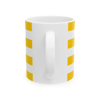 Flag of Vukovar-Syrmia County (Croatia) White Coffee Mug - Go Mug Yourself