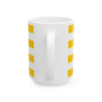 Flag of Vukovar-Syrmia County (Croatia) White Coffee Mug - Go Mug Yourself