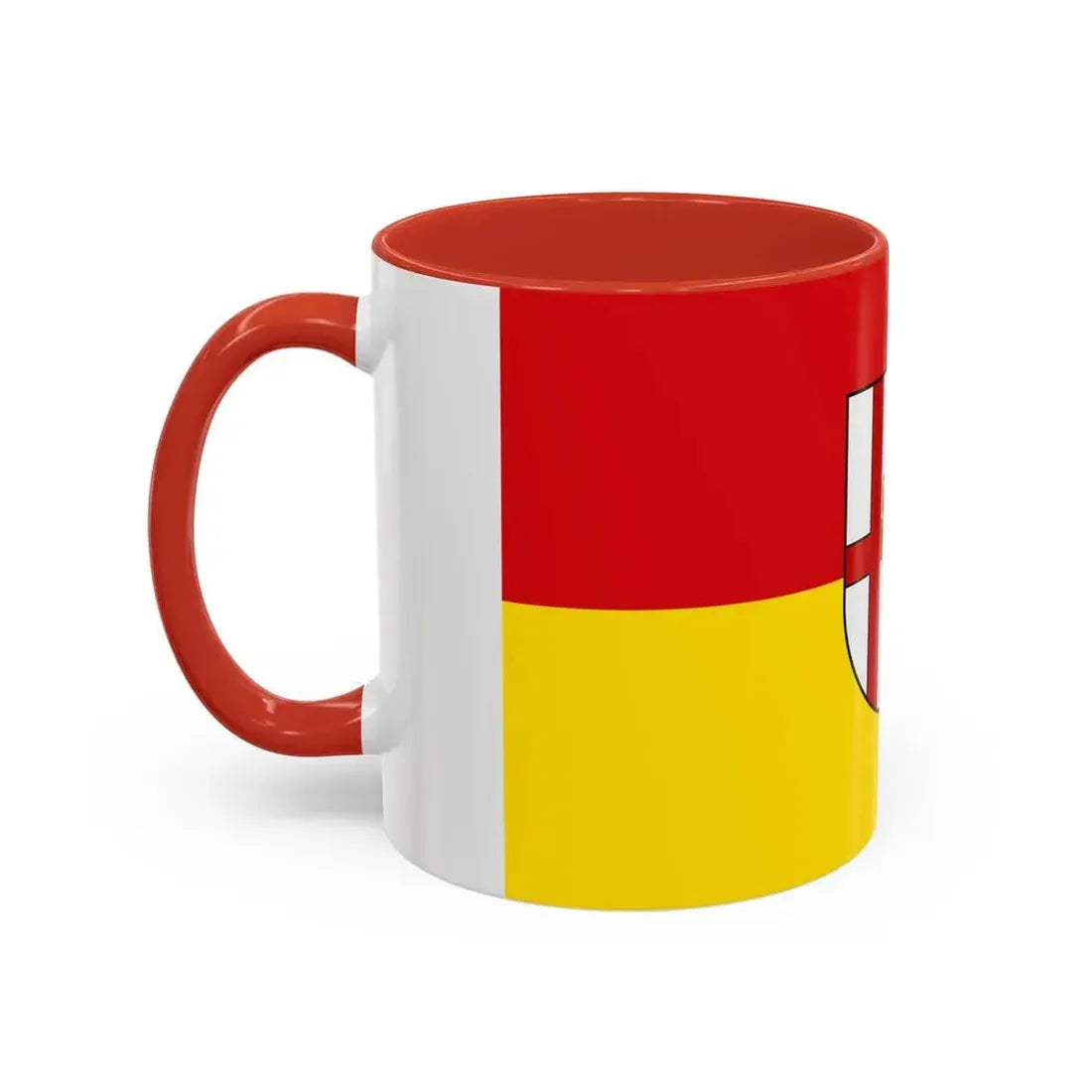 Flag of Vulkaneifel Germany - Accent Coffee Mug - Go Mug Yourself