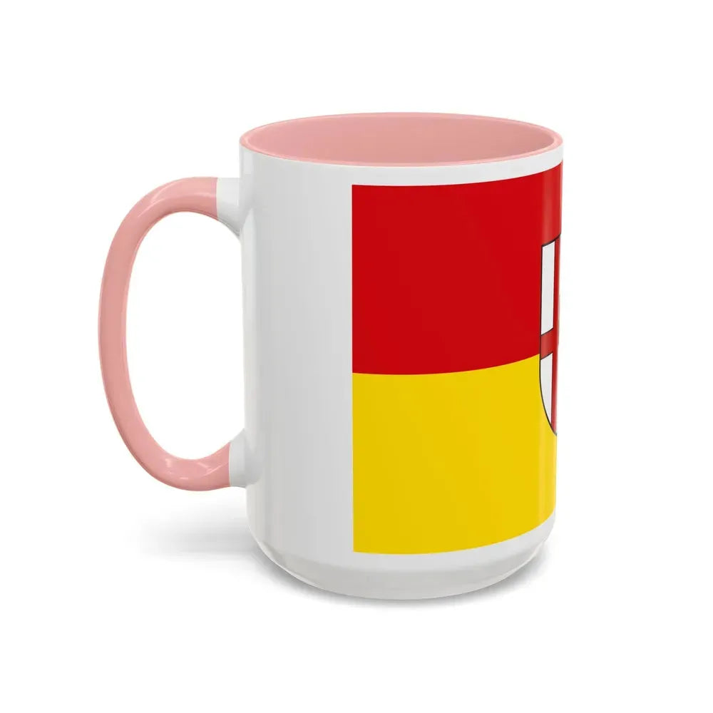 Flag of Vulkaneifel Germany - Accent Coffee Mug - Go Mug Yourself