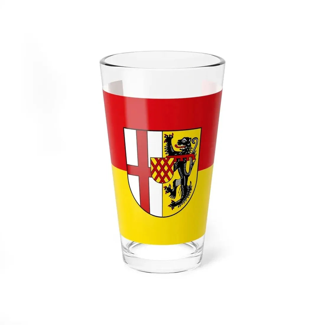 Flag of Vulkaneifel Germany - Pint Glass 16oz 16oz - Go Mug Yourself