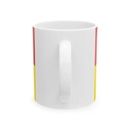 Flag of Vulkaneifel Germany - White Coffee Mug - Go Mug Yourself