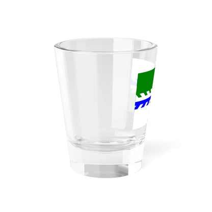 Flag of Vurnarsky district (Russia) Shot Glass 1.5oz - Go Mug Yourself