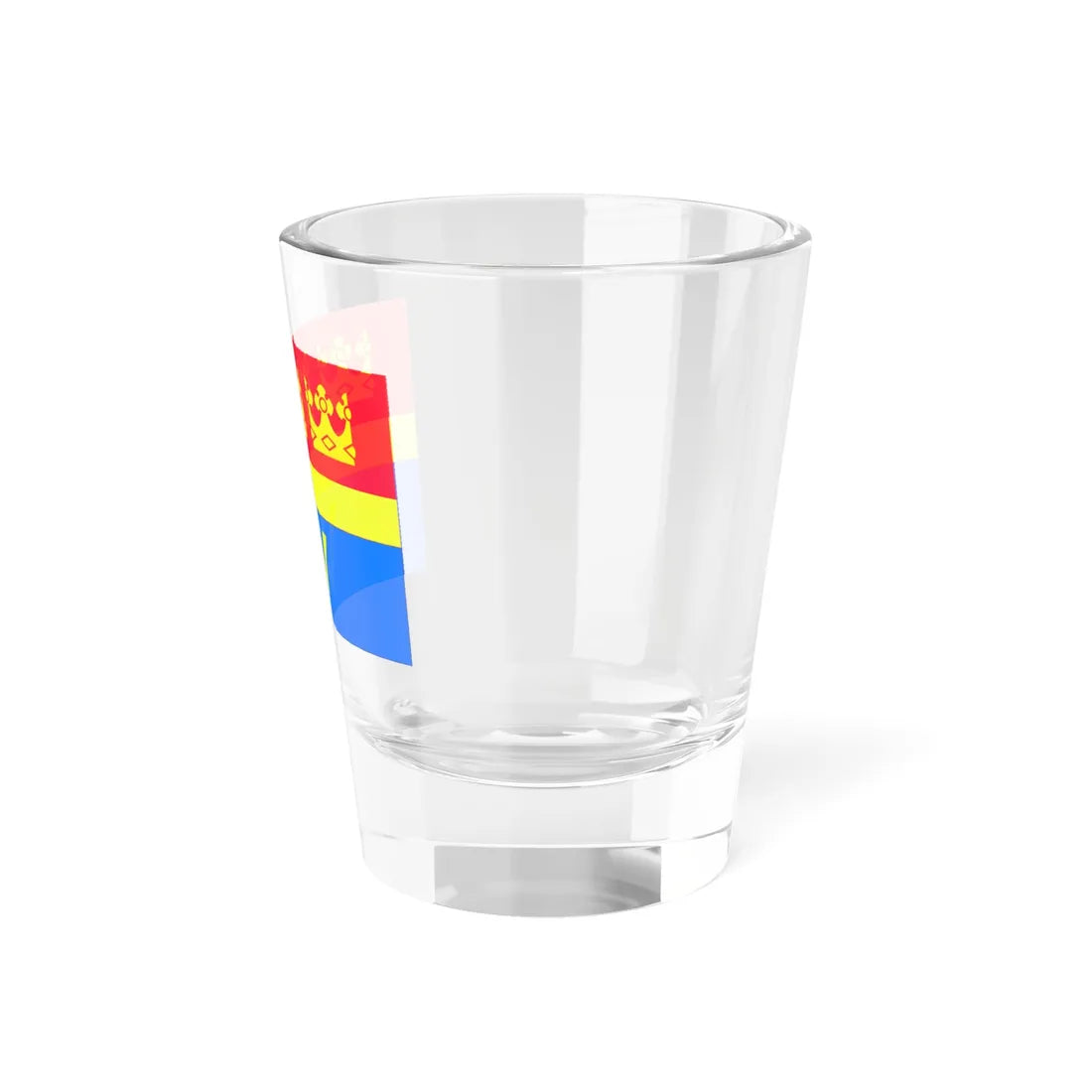 Flag of Vyborg (Russia) Shot Glass 1.5oz - Go Mug Yourself