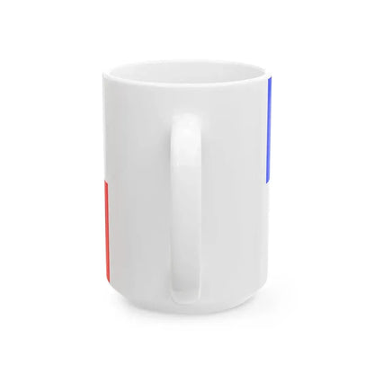 Flag of Vysocina Region (Czech Republic) White Coffee Mug - Go Mug Yourself