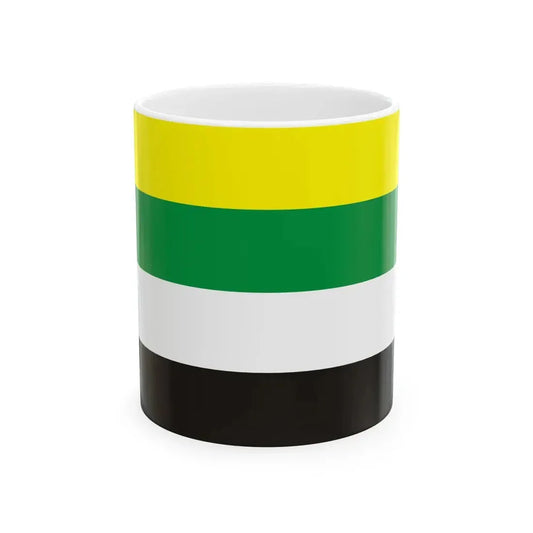 Flag of Waarschoot (Belgium) White Coffee Mug 11oz - Go Mug Yourself