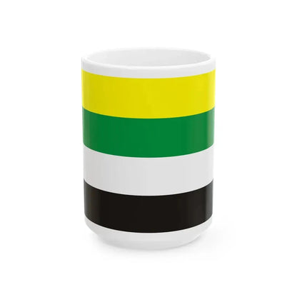 Flag of Waarschoot (Belgium) White Coffee Mug 15oz - Go Mug Yourself