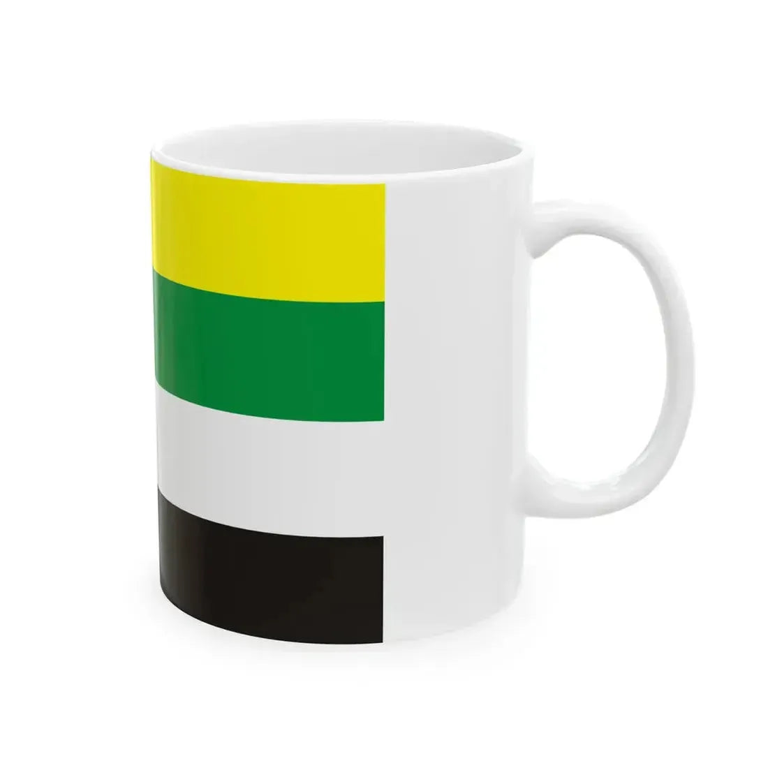 Flag of Waarschoot (Belgium) White Coffee Mug - Go Mug Yourself