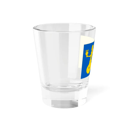 Flag of Waasmunster (Belgium) Shot Glass 1.5oz - Go Mug Yourself