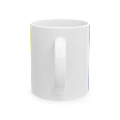 Flag of Waasmunster (Belgium) White Coffee Mug - Go Mug Yourself