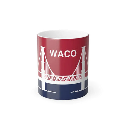 Flag of Waco, Texas - Color Changing Coffee Mug 11oz - Go Mug Yourself