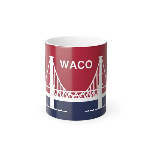 Flag of Waco, Texas - Color Changing Coffee Mug 11oz - Go Mug Yourself