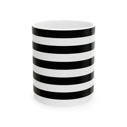 Flag of Waimes (Belgium) White Coffee Mug 11oz - Go Mug Yourself