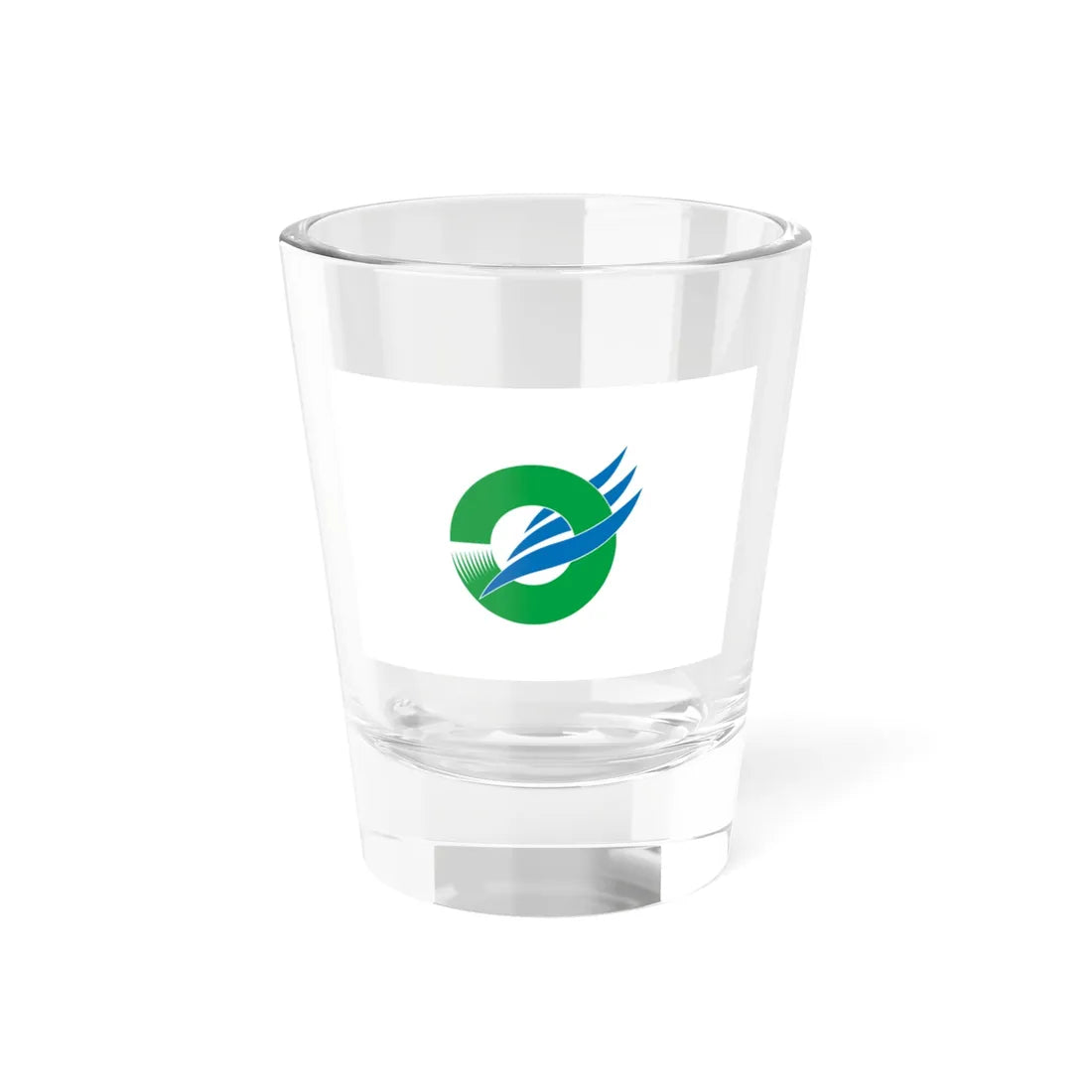 Flag of Wajima Ishikawa (Japan) Shot Glass 1.5oz 1.5oz - Go Mug Yourself