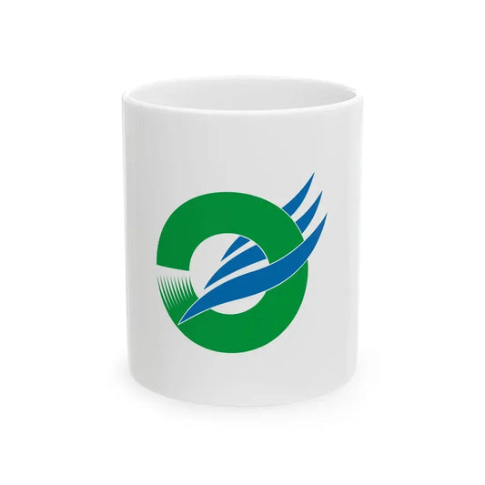 Flag of Wajima Ishikawa (Japan) White Coffee Mug 11oz - Go Mug Yourself
