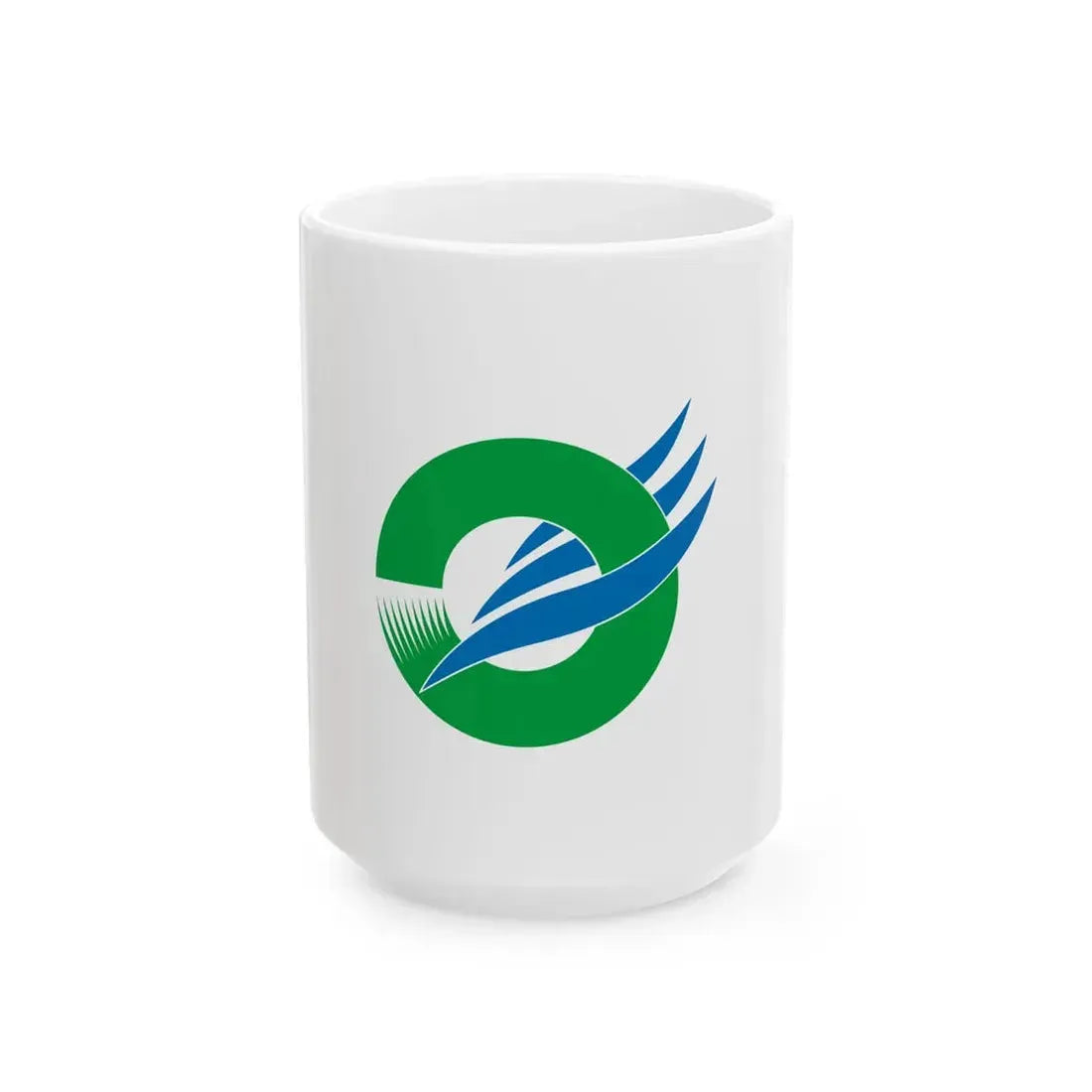 Flag of Wajima Ishikawa (Japan) White Coffee Mug 15oz - Go Mug Yourself