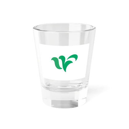 Flag of Wakasa Fukui (Japan) Shot Glass 1.5oz 1.5oz - Go Mug Yourself