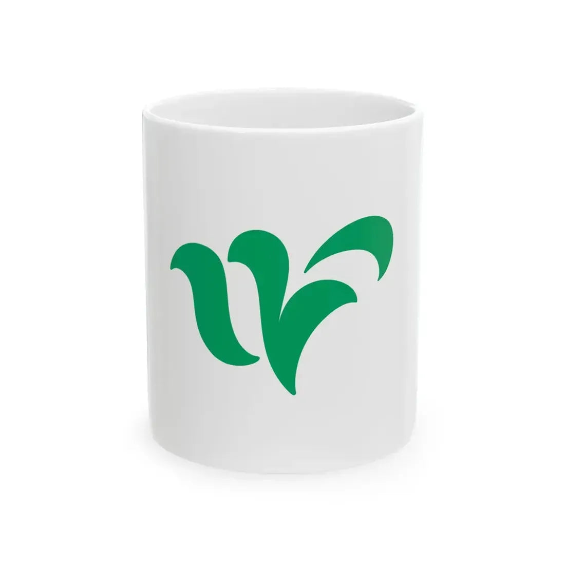 Flag of Wakasa Fukui (Japan) White Coffee Mug 11oz - Go Mug Yourself