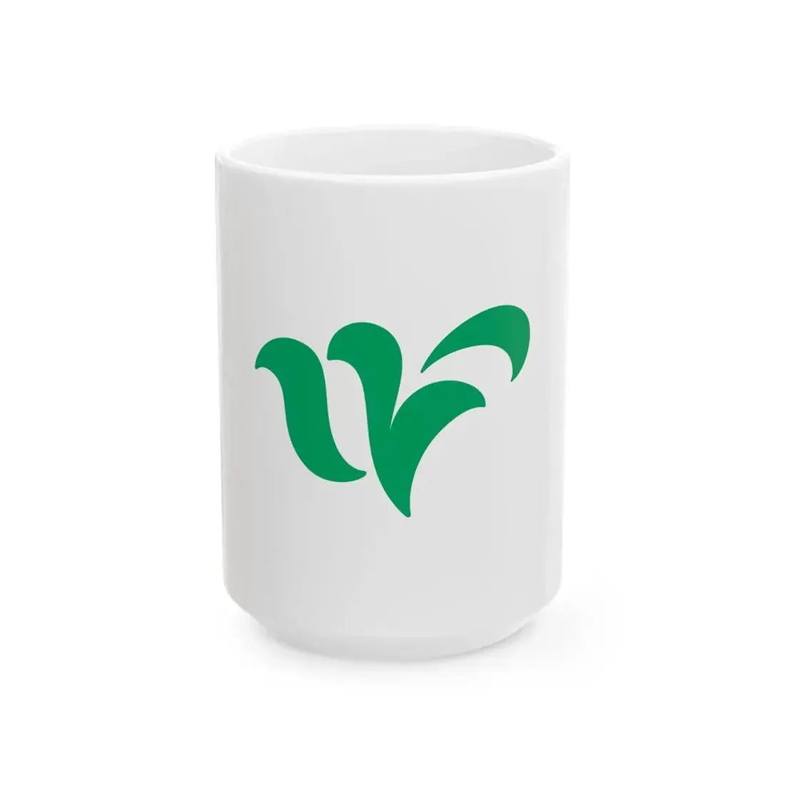 Flag of Wakasa Fukui (Japan) White Coffee Mug 15oz - Go Mug Yourself