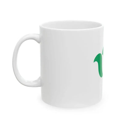 Flag of Wakasa Fukui (Japan) White Coffee Mug - Go Mug Yourself