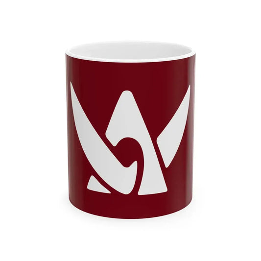 Flag of Wakasa Tottori (Japan) White Coffee Mug 11oz - Go Mug Yourself
