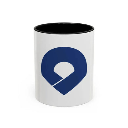Flag of Wakayama Prefecture Japan - Accent Coffee Mug 11oz Black - Go Mug Yourself